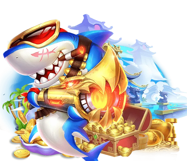 Game bắn cá Fish Hunter tại 56win với cá mập vàng